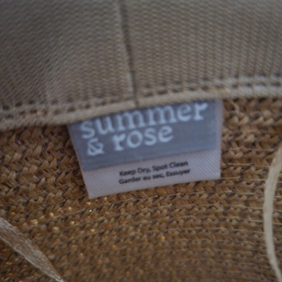 Women's Madison Straw Fedora Hat - Picture 3 of 5